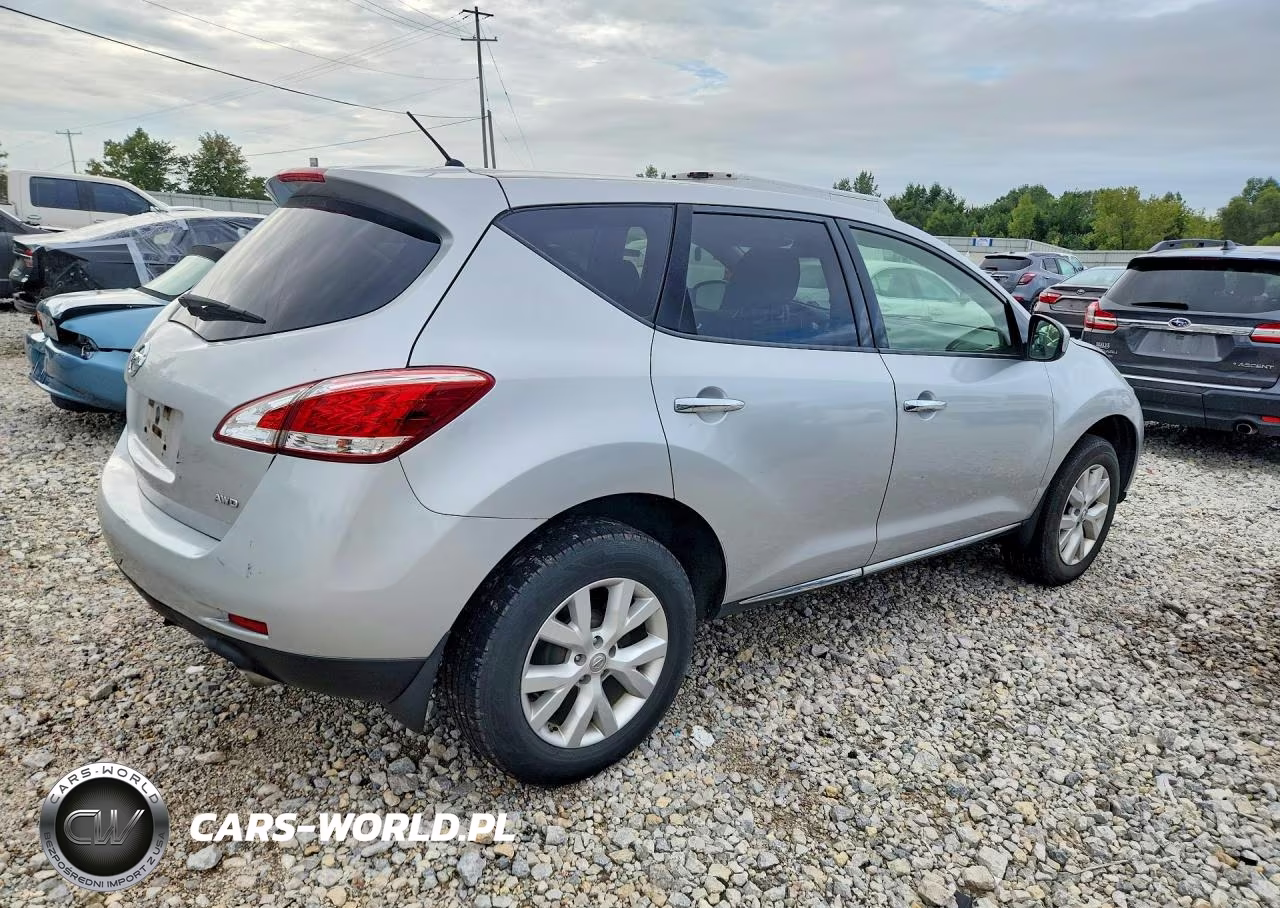 2013 Nissan Murano S VIN:JN8AZ1MW6DW307775 - 3