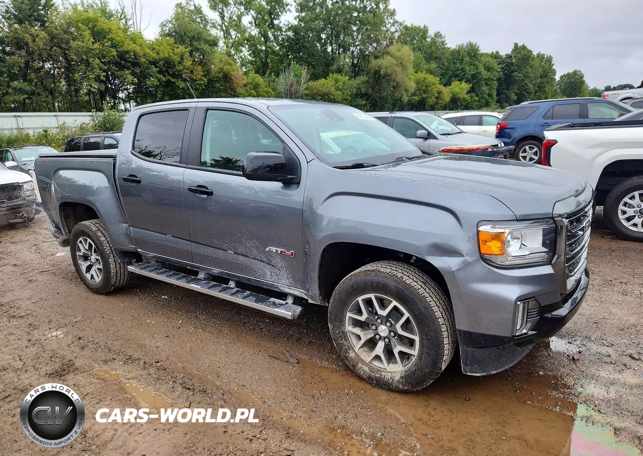 2021 GMC Canyon At4 VIN:1GTG6FEN5M1124379 - 4