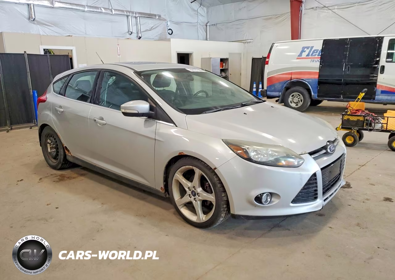 2014 Ford Focus Titanium VIN:1FADP3N28EL257251 - 4