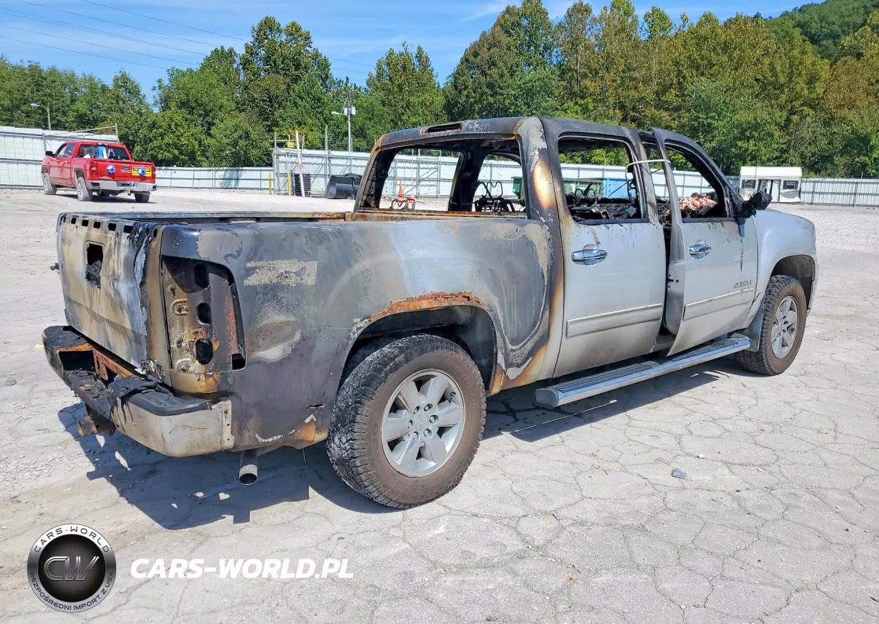2010 GMC Sierra K1500 Slt VIN:3GTRKWE38AG195771 - 3