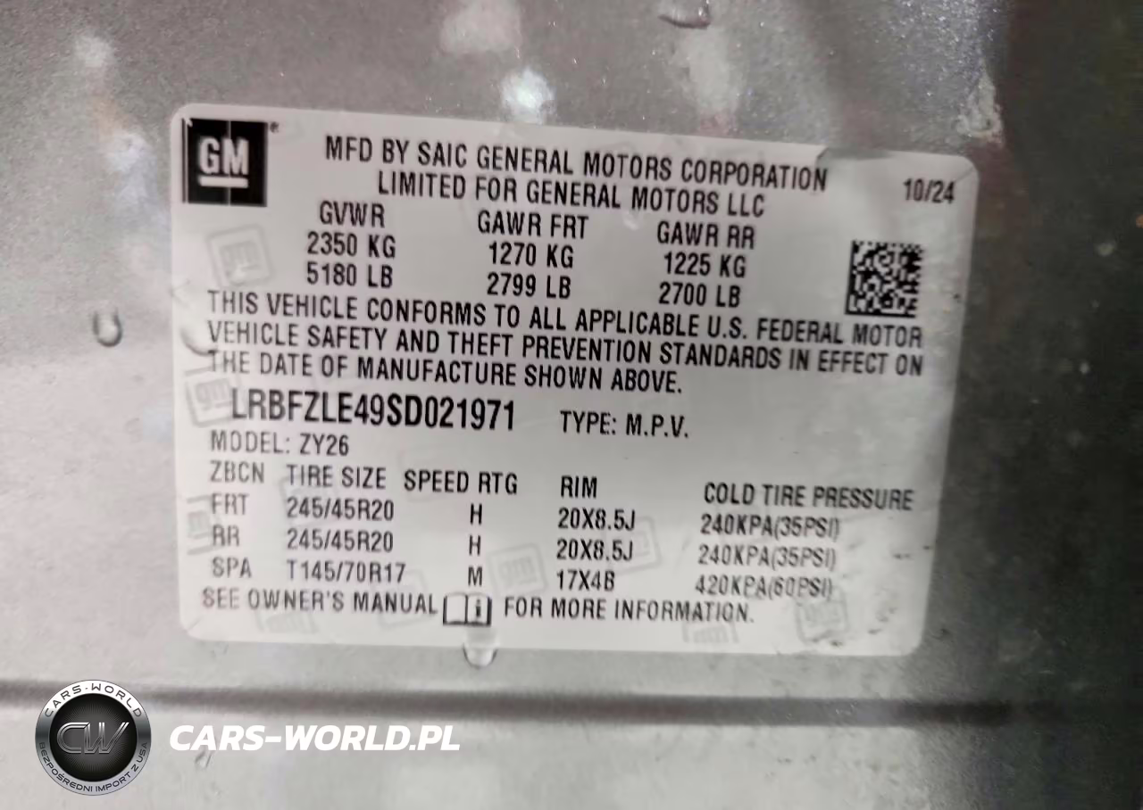 2025 Buick Envision Sport Touring VIN:LRBFZLE49SD021971 - 13
