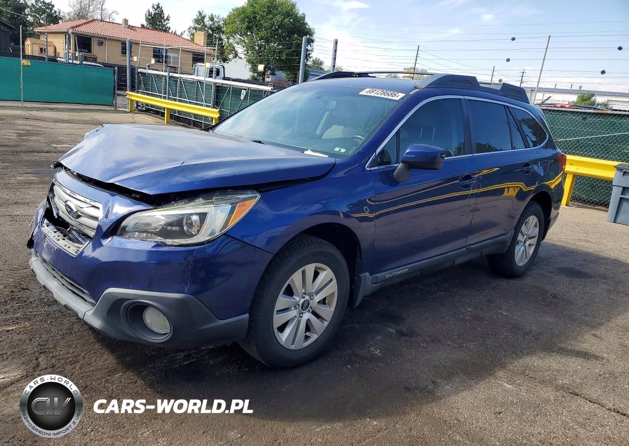 2015 Subaru Outback 2.5I Premium VIN:4S4BSBCC5F3328781 - 1