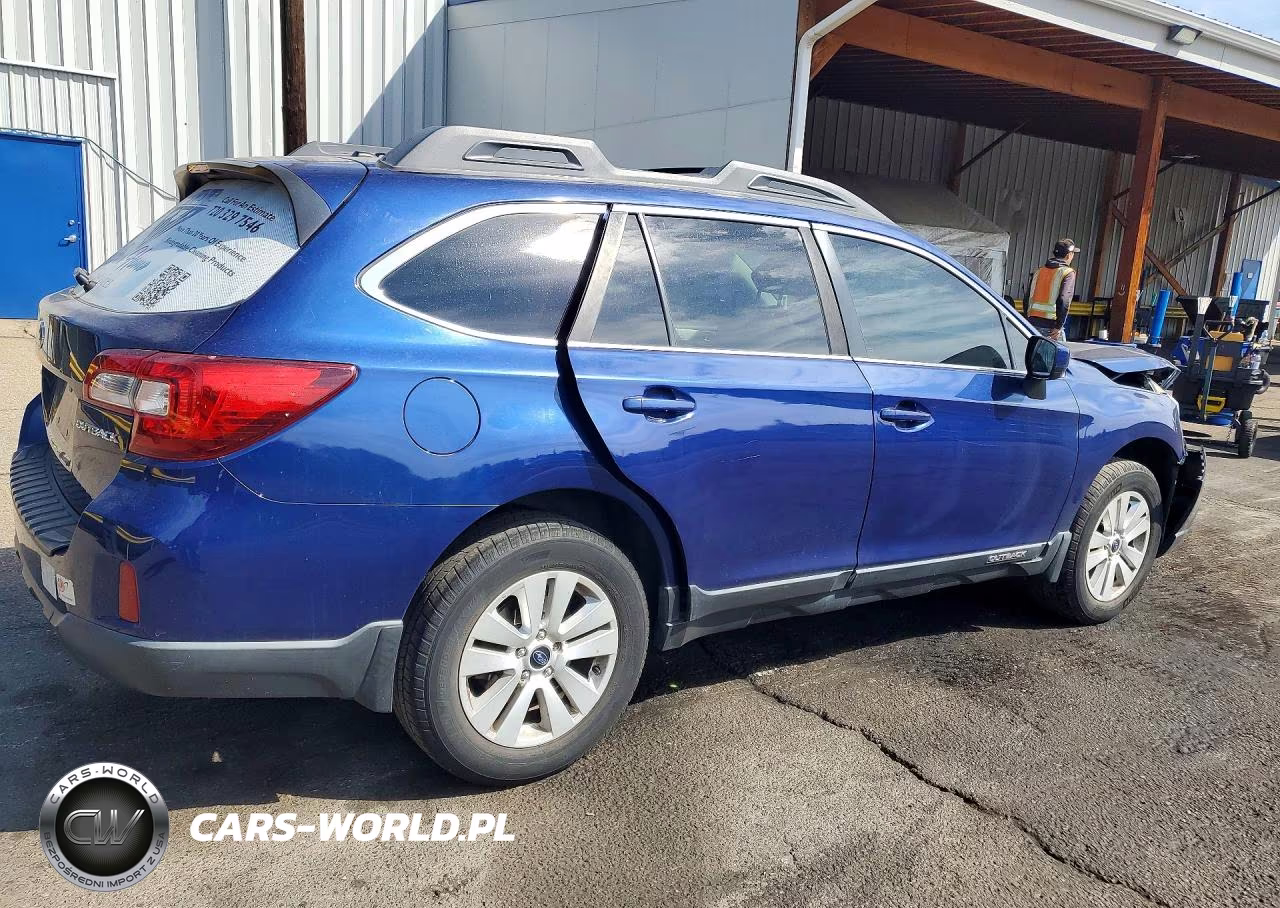 2015 Subaru Outback 2.5I Premium VIN:4S4BSBCC5F3328781 - 3
