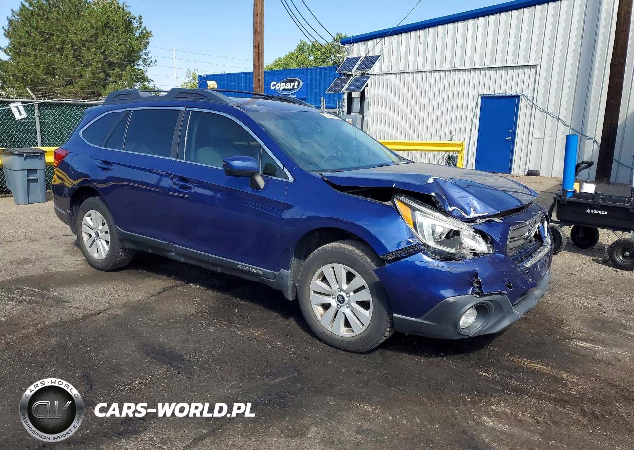 2015 Subaru Outback 2.5I Premium VIN:4S4BSBCC5F3328781 - 4