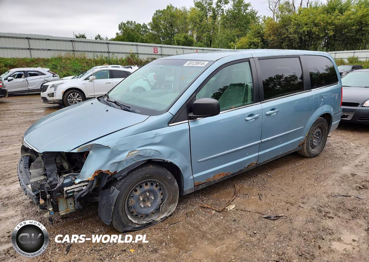 2009 Chrysler Town & Country Lx VIN:2A8HR44E39R573590 - 1