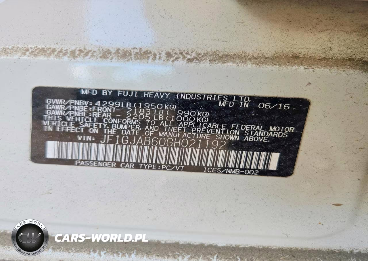 2016 Subaru Impreza Premium VIN:JF1GJAB60GH021192 - 12
