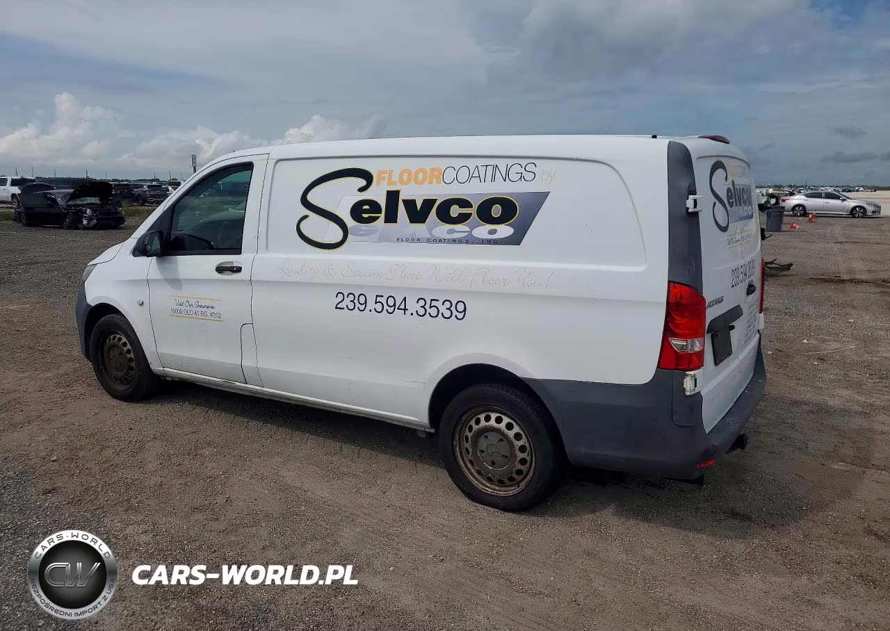 2016 Mercedes-Benz Metris VIN:WD3PG2EA1G3164710 - 2