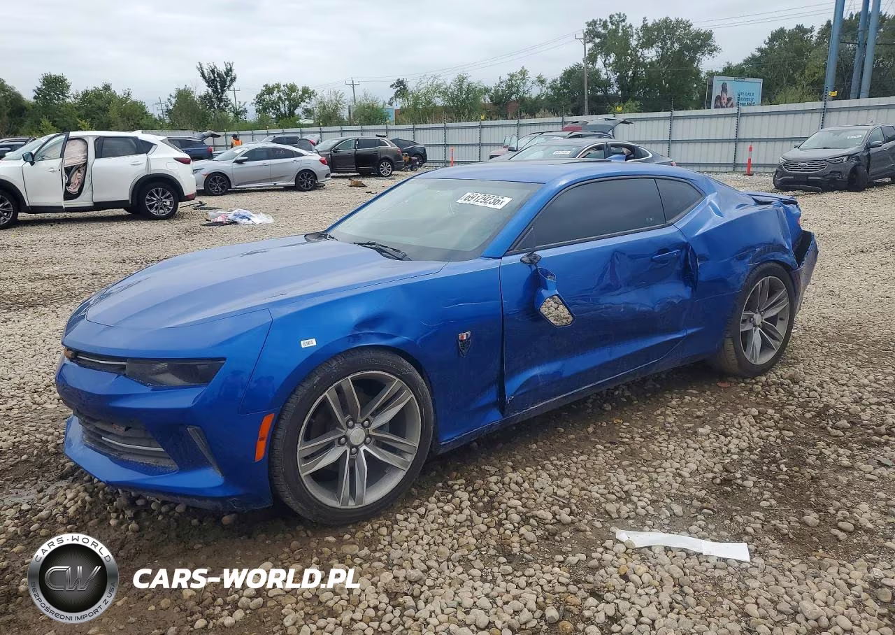 2018 Chevrolet Camaro Lt VIN:1G1FB1RS5J0100362 - 1