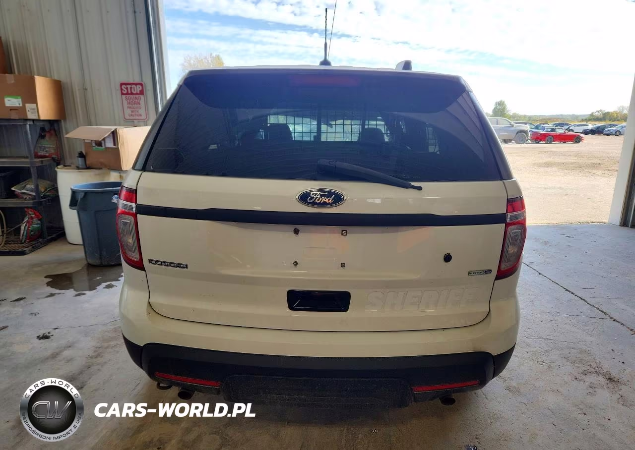 2014 Ford Explorer Police Interceptor VIN:1FM5K8AR5EGA70714 - 6