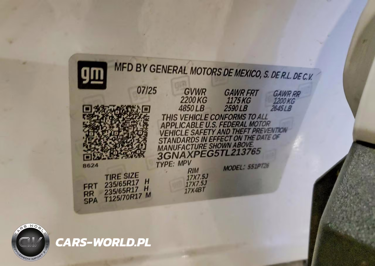 2026 Chevrolet Equinox Lt VIN:3GNAXPEG5TL213765 - 14