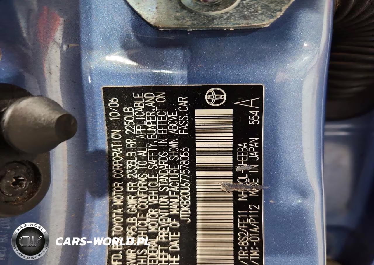 2007 Toyota Prius VIN:JTDKB20U677578056 - 12