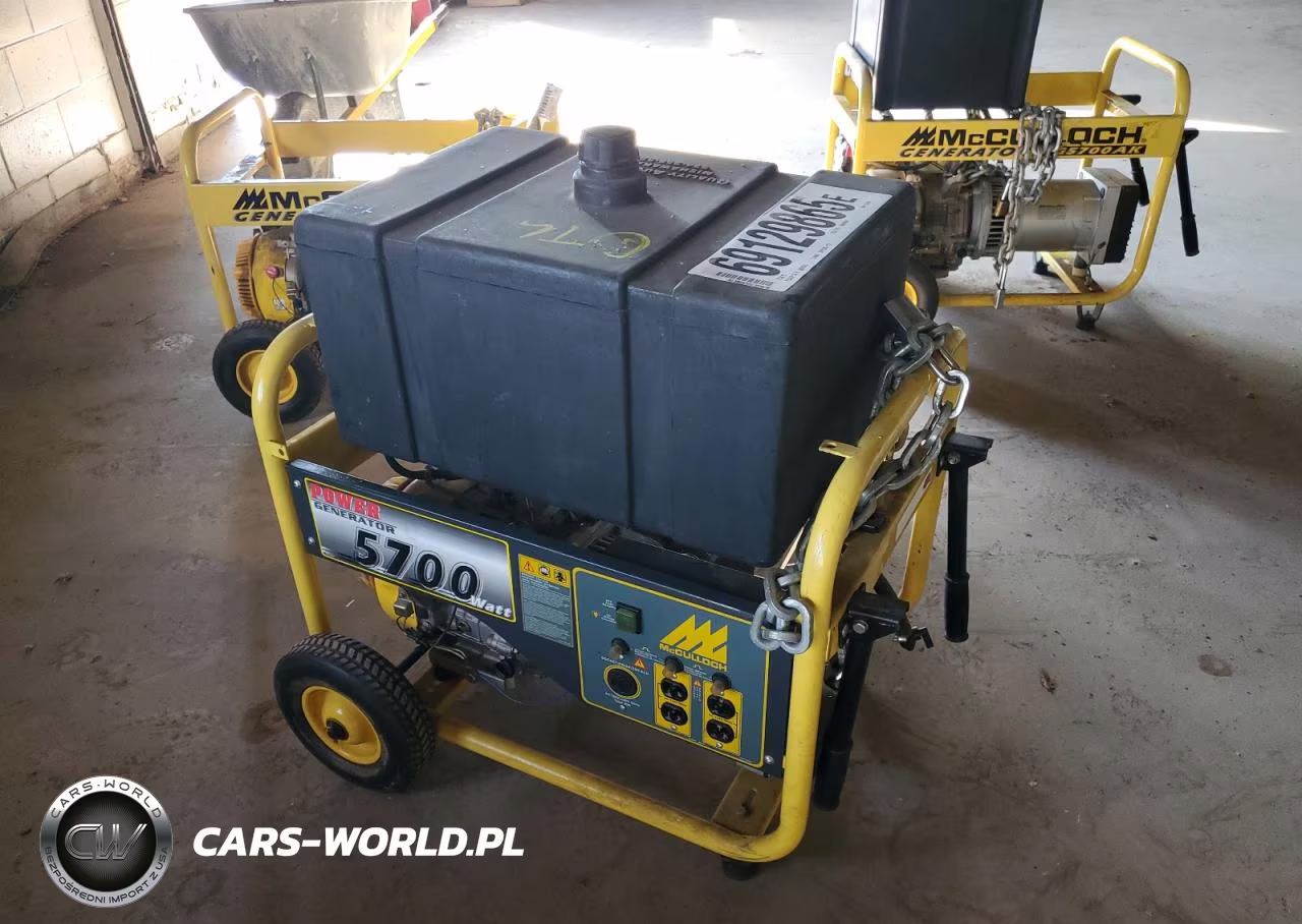 2006 Mcculloch Fg6000Mk Generator
