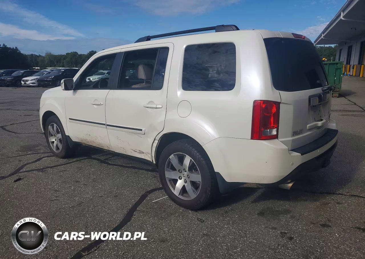 2014 Honda Pilot Touring VIN:5FNYF4H93EB051027 - 2