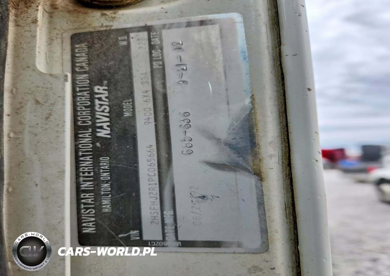 1993 International 9000 9400 VIN:2HSFHJ2R1PC065664 - 11