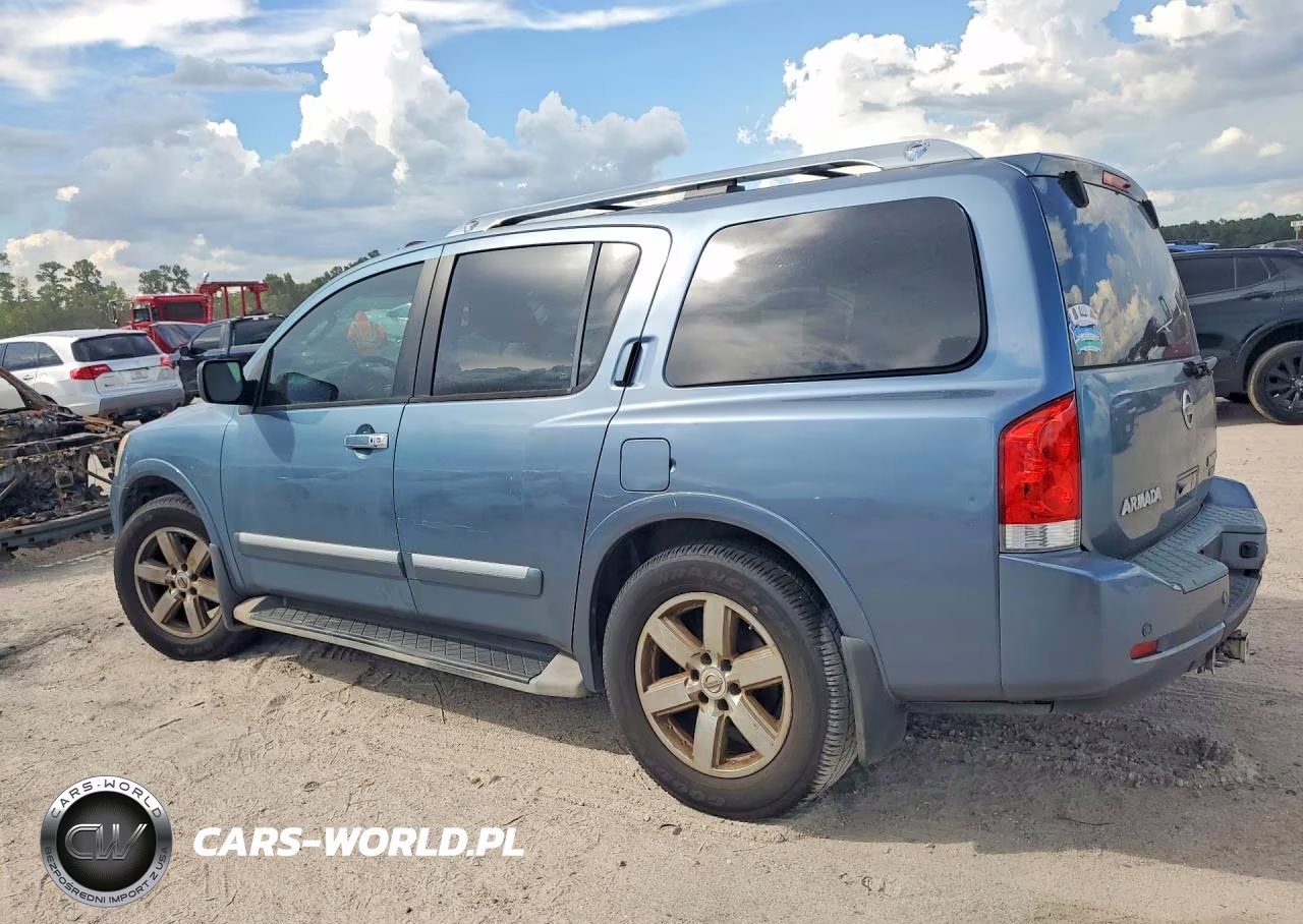 2010 Nissan Armada Platinum VIN:5N1BA0NF6AN607362 - 2