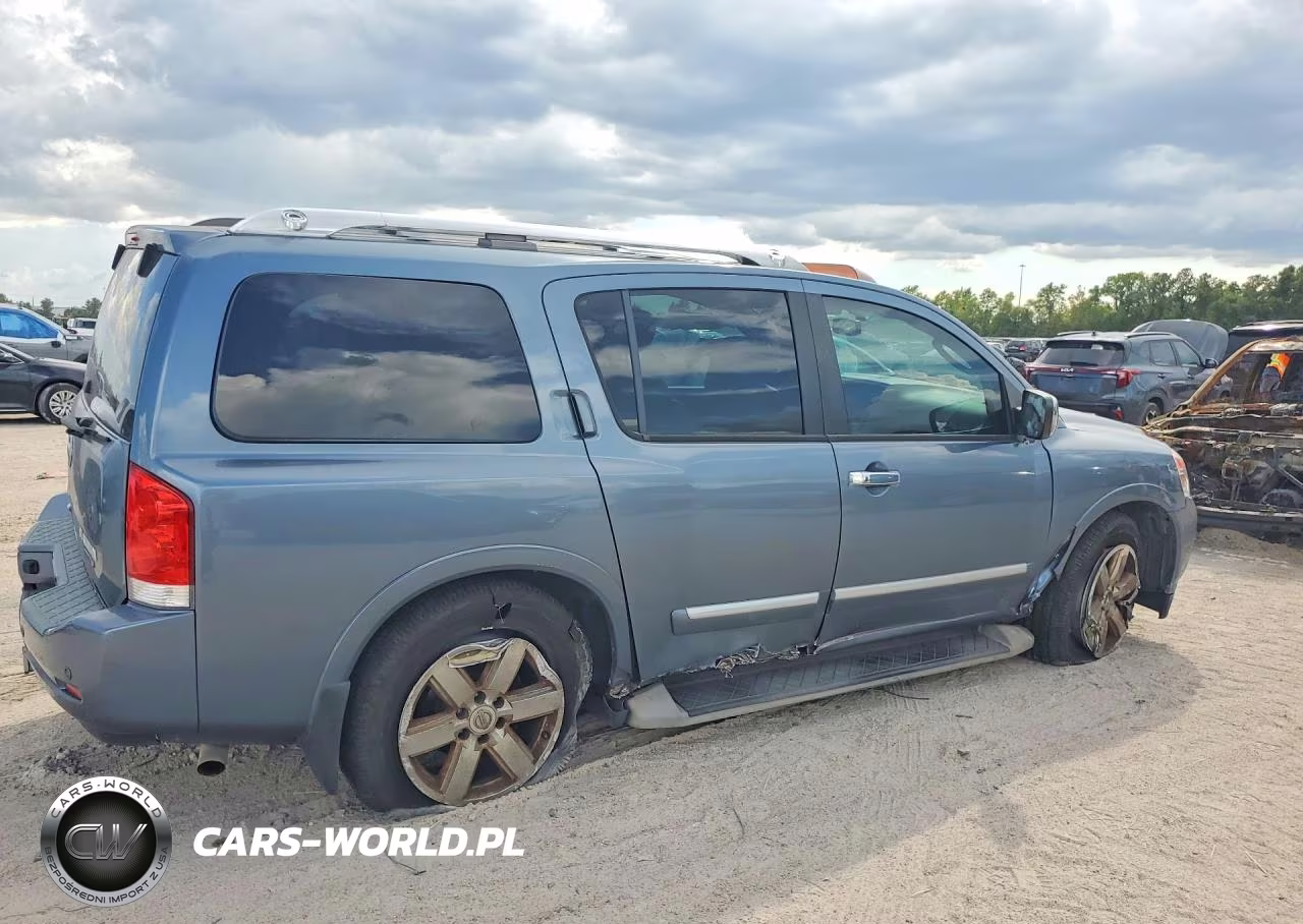 2010 Nissan Armada Platinum VIN:5N1BA0NF6AN607362 - 3
