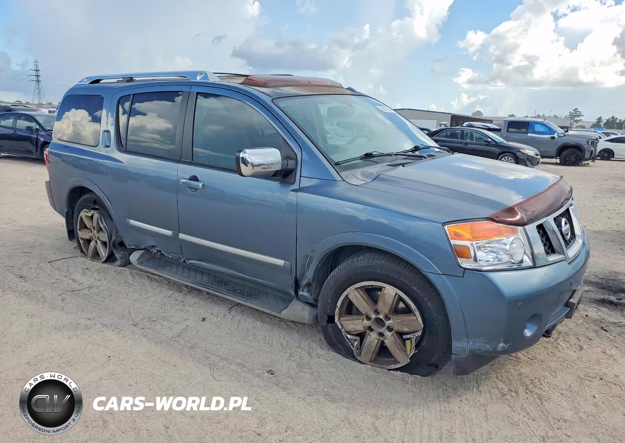 2010 Nissan Armada Platinum VIN:5N1BA0NF6AN607362 - 4