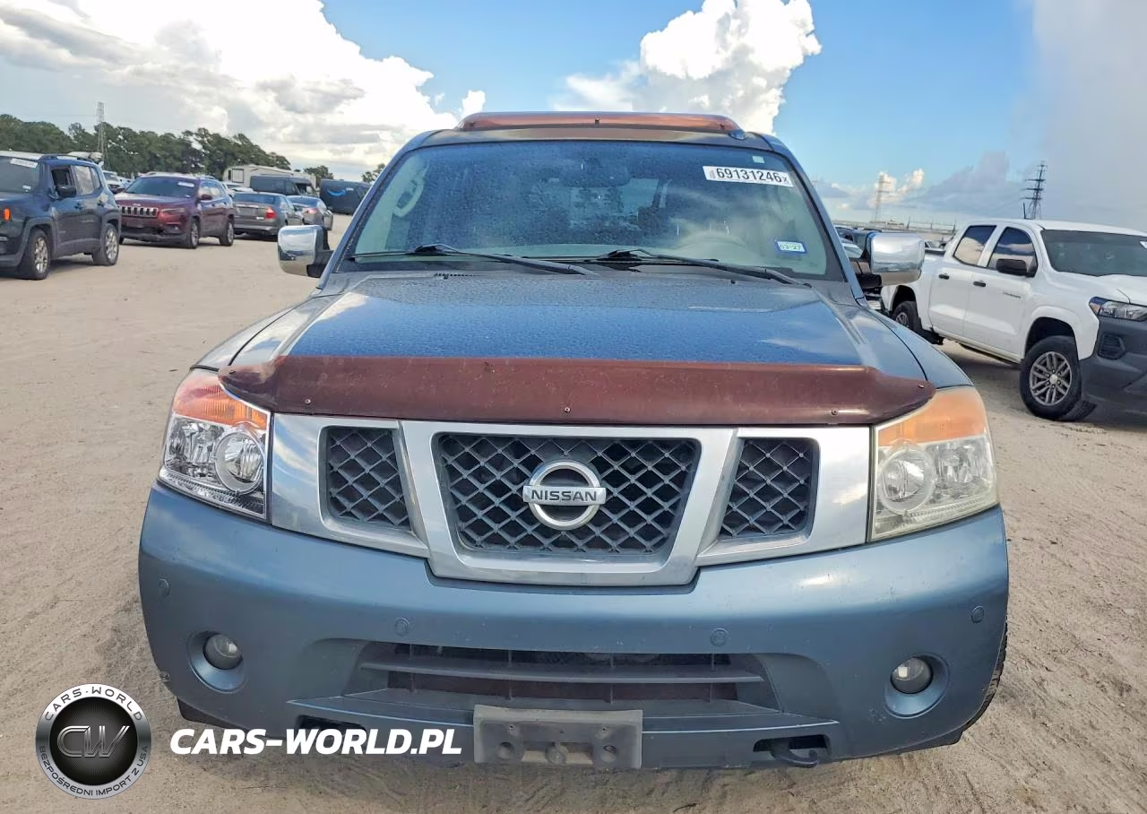 2010 Nissan Armada Platinum VIN:5N1BA0NF6AN607362 - 5
