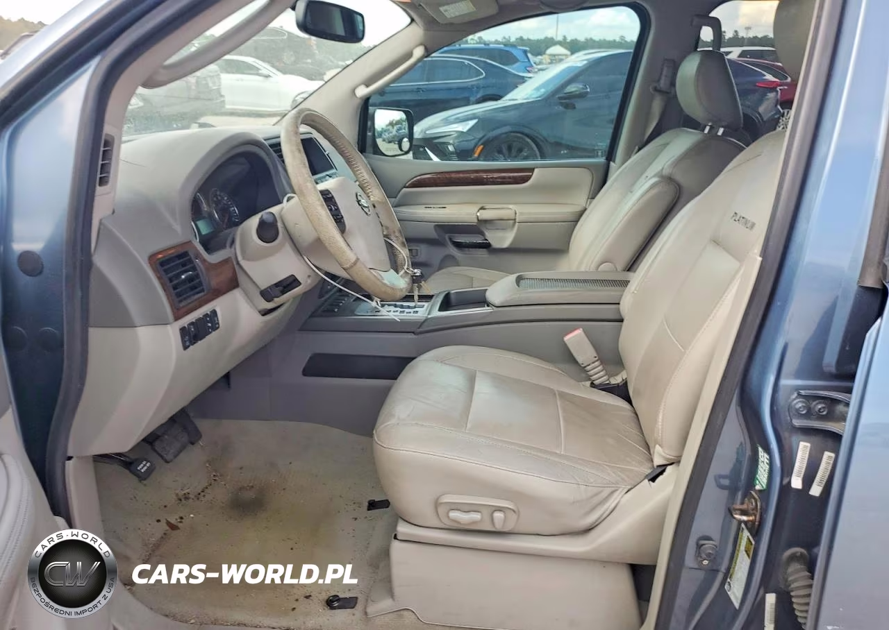 2010 Nissan Armada Platinum VIN:5N1BA0NF6AN607362 - 7