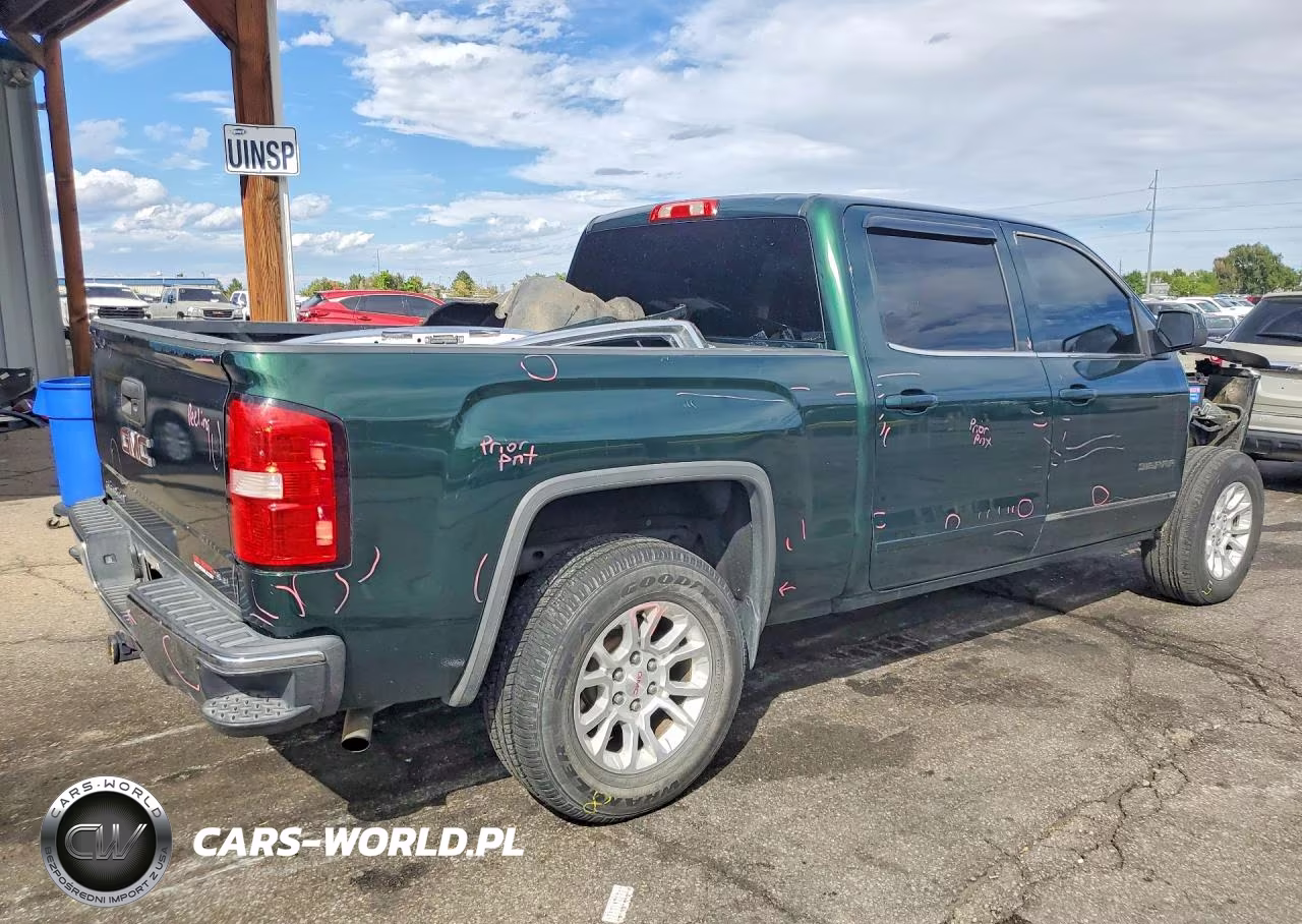 2015 GMC Sierra K1500 Sle VIN:3GTU2UEC1FG305257 - 3