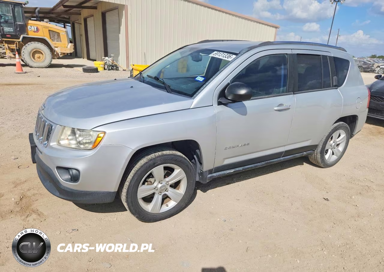 2012 Jeep Compass Sport VIN:1C4NJCBA0CD723919 - 1