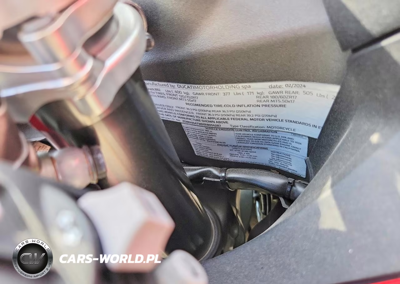 2024 Ducati Panigale V2 VIN:ZDMHAATWXRB014287 - 9