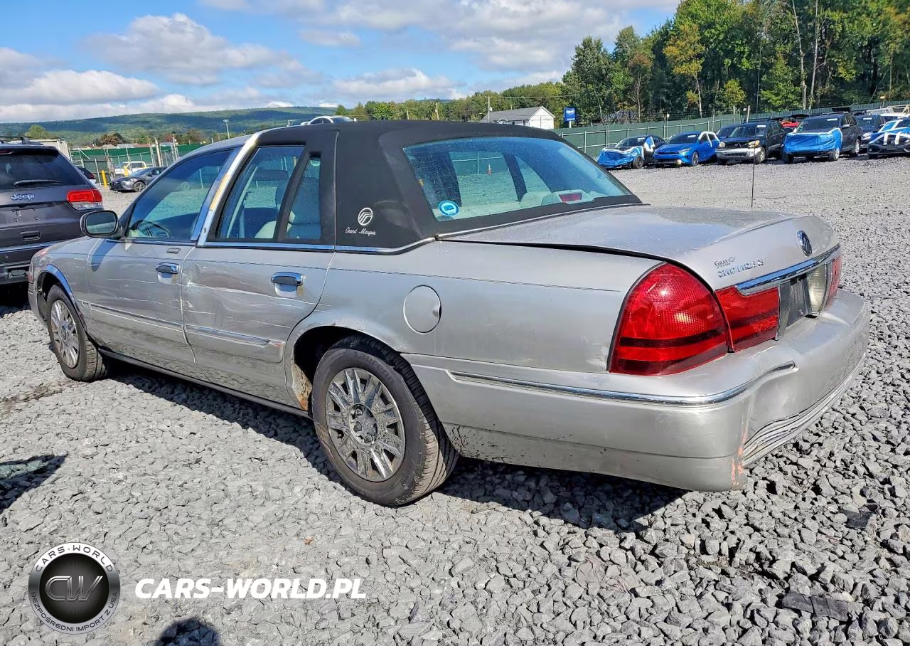 2005 Mercury Grand Marquis Gs VIN:2MEFM74W75X629252 - 2