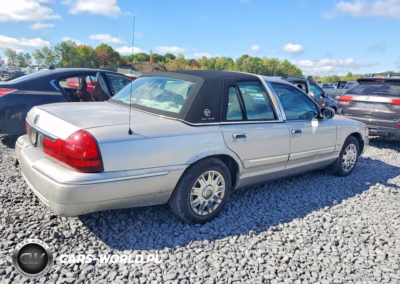 2005 Mercury Grand Marquis Gs VIN:2MEFM74W75X629252 - 3
