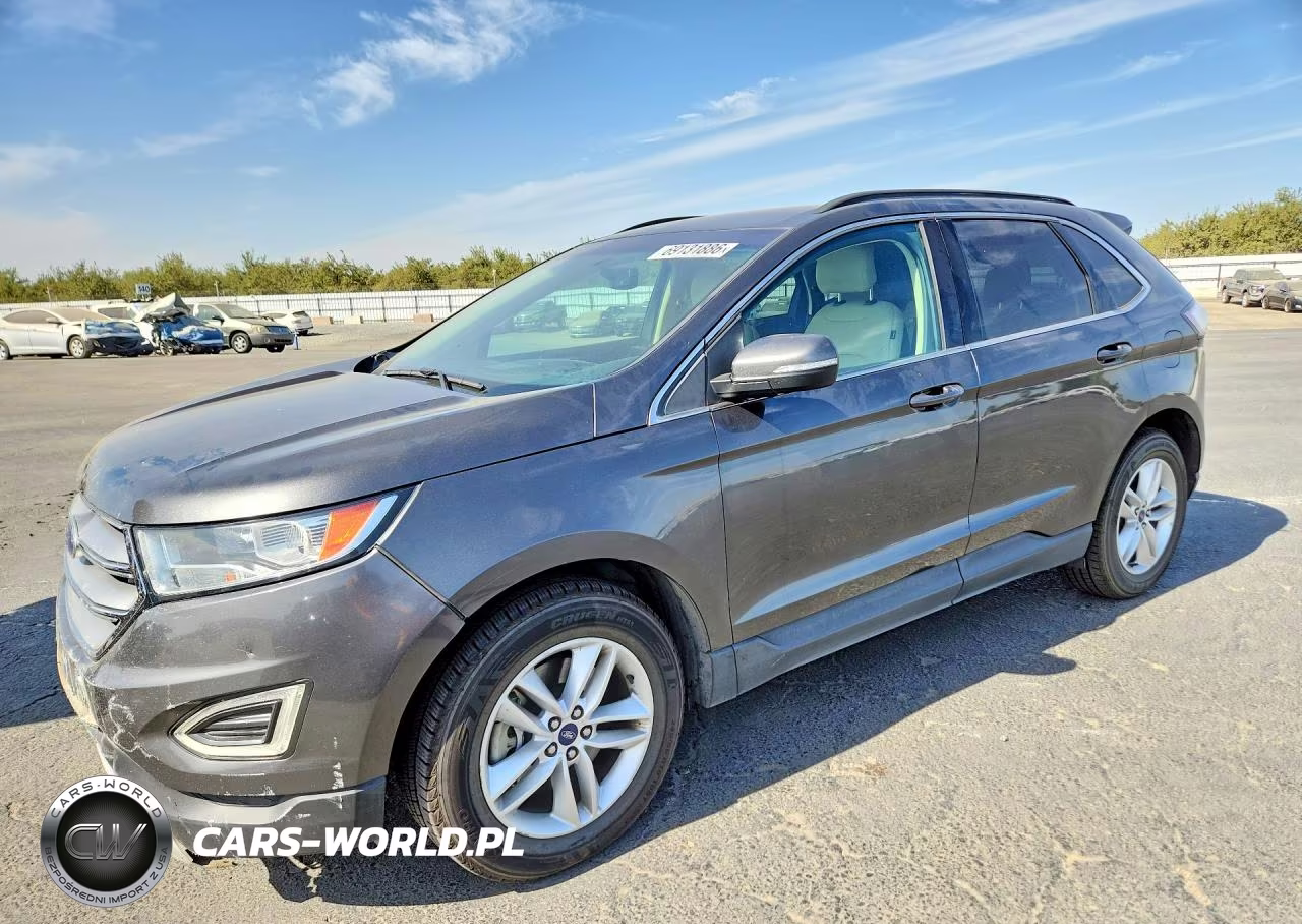 2018 Ford Edge Sel VIN:2FMPK4J81JBC16861 - 1