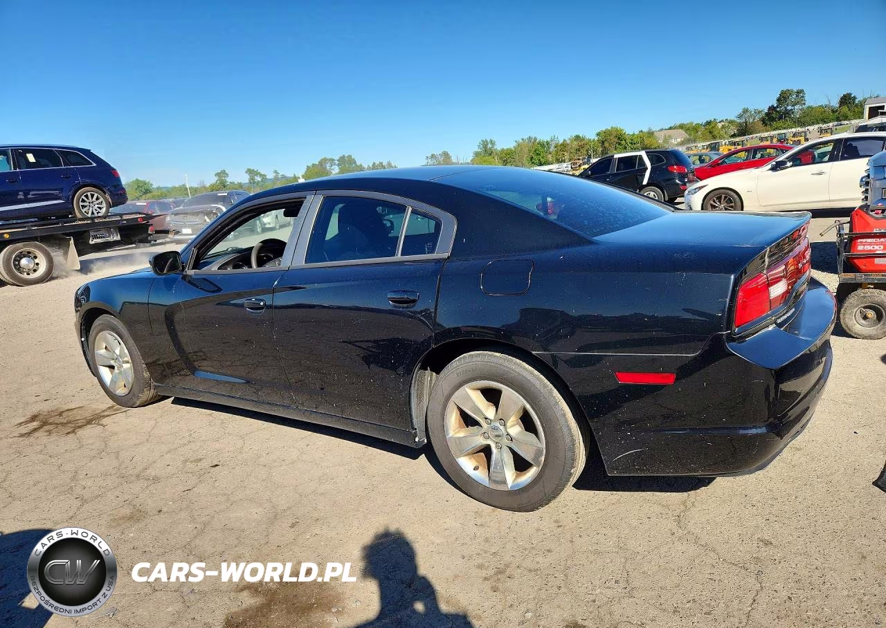 2012 Dodge Charger Se VIN:2C3CDXBG1CH121631 - 2