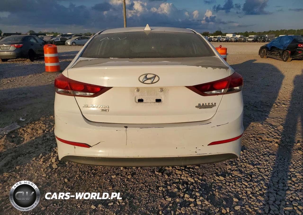 2017 Hyundai Elantra Se VIN:5NPD74LFXHH178680 - 6