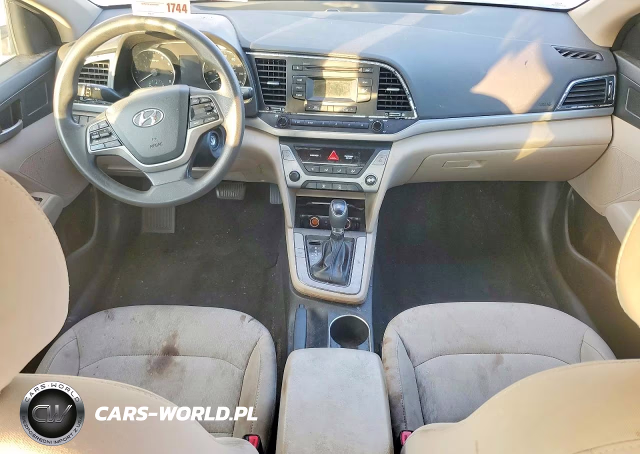 2017 Hyundai Elantra Se VIN:5NPD74LFXHH178680 - 8