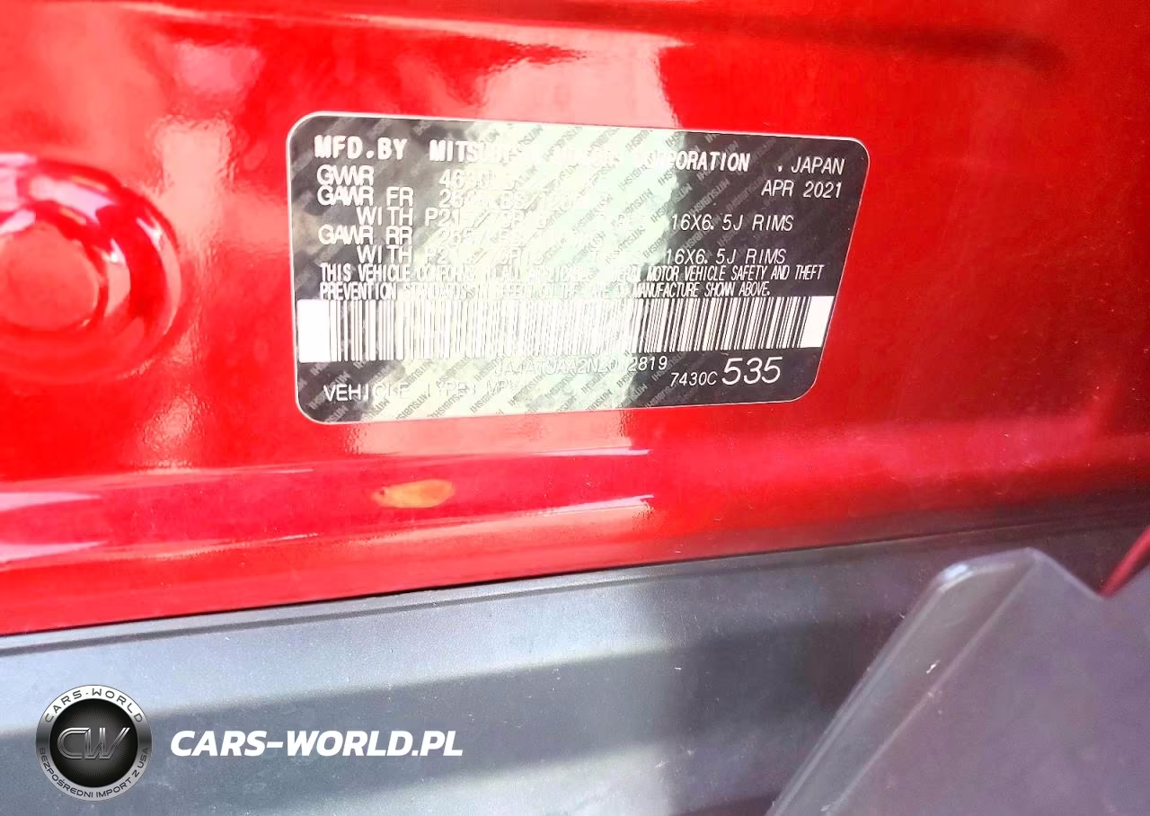 2022 Mitsubishi Eclipse Cross Es VIN:JA4ATUAA2NZ012819 - 13