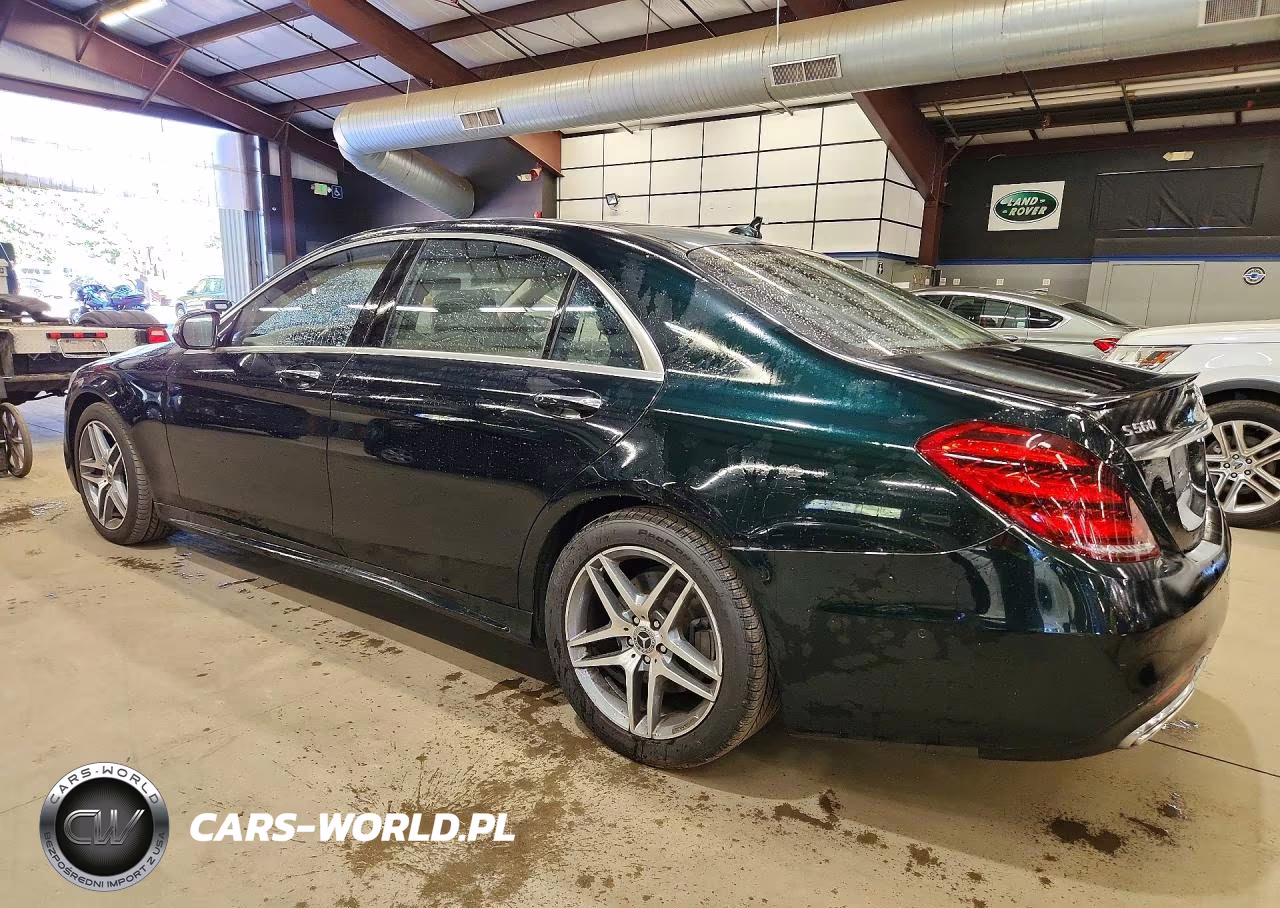 2018 Mercedes-Benz S 560 VIN:WDDUG8DB0JA381938 - 2
