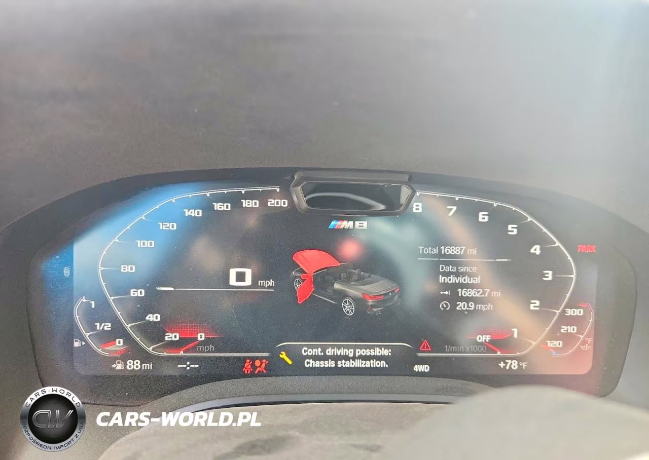 2023 BMW M8 VIN:WBSDZ0C0XPCM22524 - 9