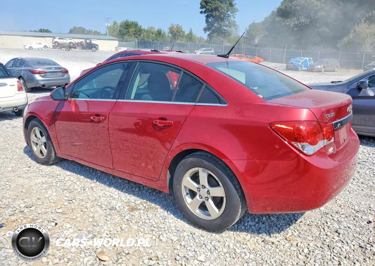 2012 Chevrolet Cruze Lt VIN:1G1PF5SC4C7326230 - 2