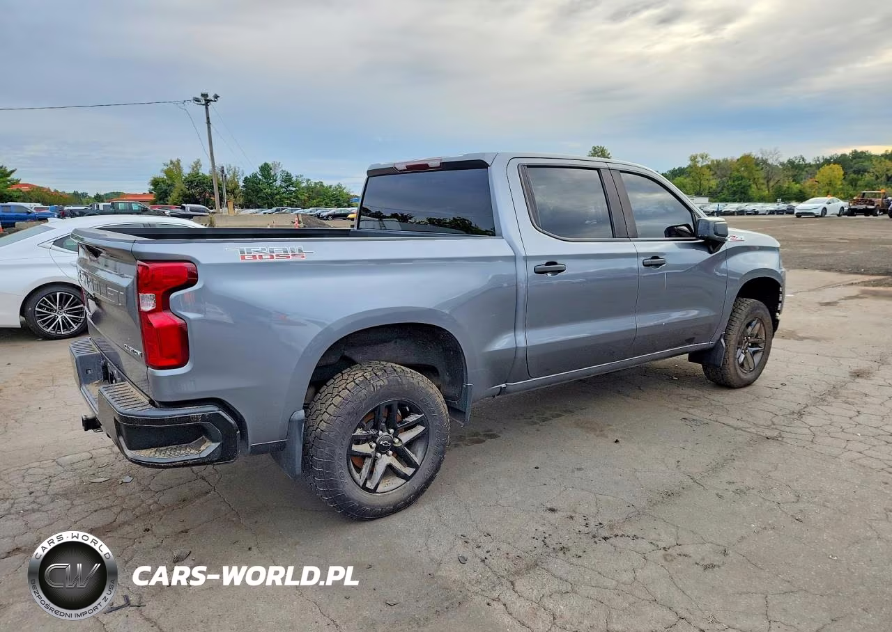 2021 Chevrolet Silverado K1500 Trail Boss Custom VIN:1GCPYCEF4MZ313799 - 3