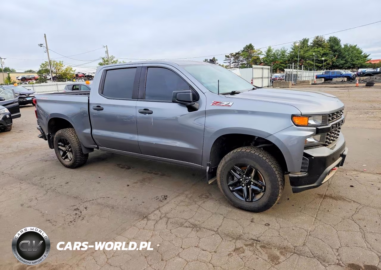 2021 Chevrolet Silverado K1500 Trail Boss Custom VIN:1GCPYCEF4MZ313799 - 4