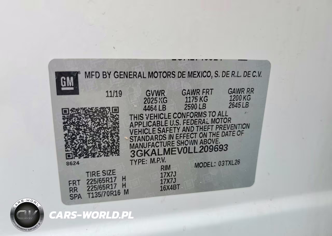 2020 GMC Terrain Sle VIN:3GKALMEV0LL209693 - 13