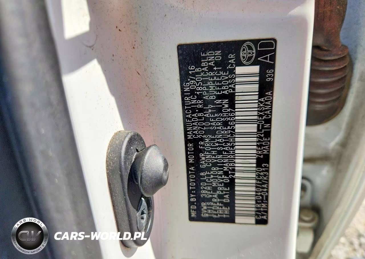 2017 Toyota Corolla Se VIN:2T1BURHE5HC756667 - 12