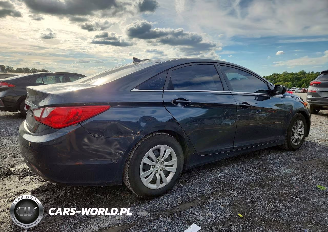 2012 Hyundai Sonata Gls VIN:5NPEB4AC3CH414655 - 3