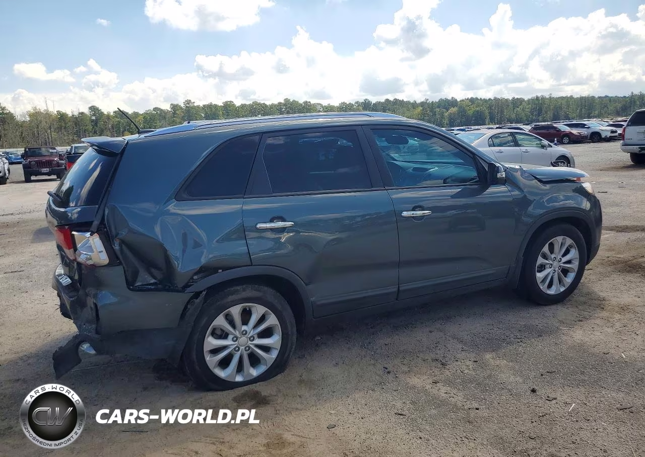 2014 Kia Sorento Ex VIN:5XYKU4A75EG468467 - 3