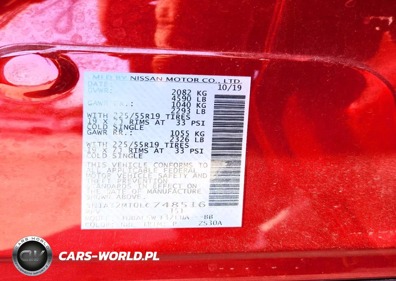 2020 Nissan Rogue Sl VIN:5N1AT2MT0LC748516 - 13