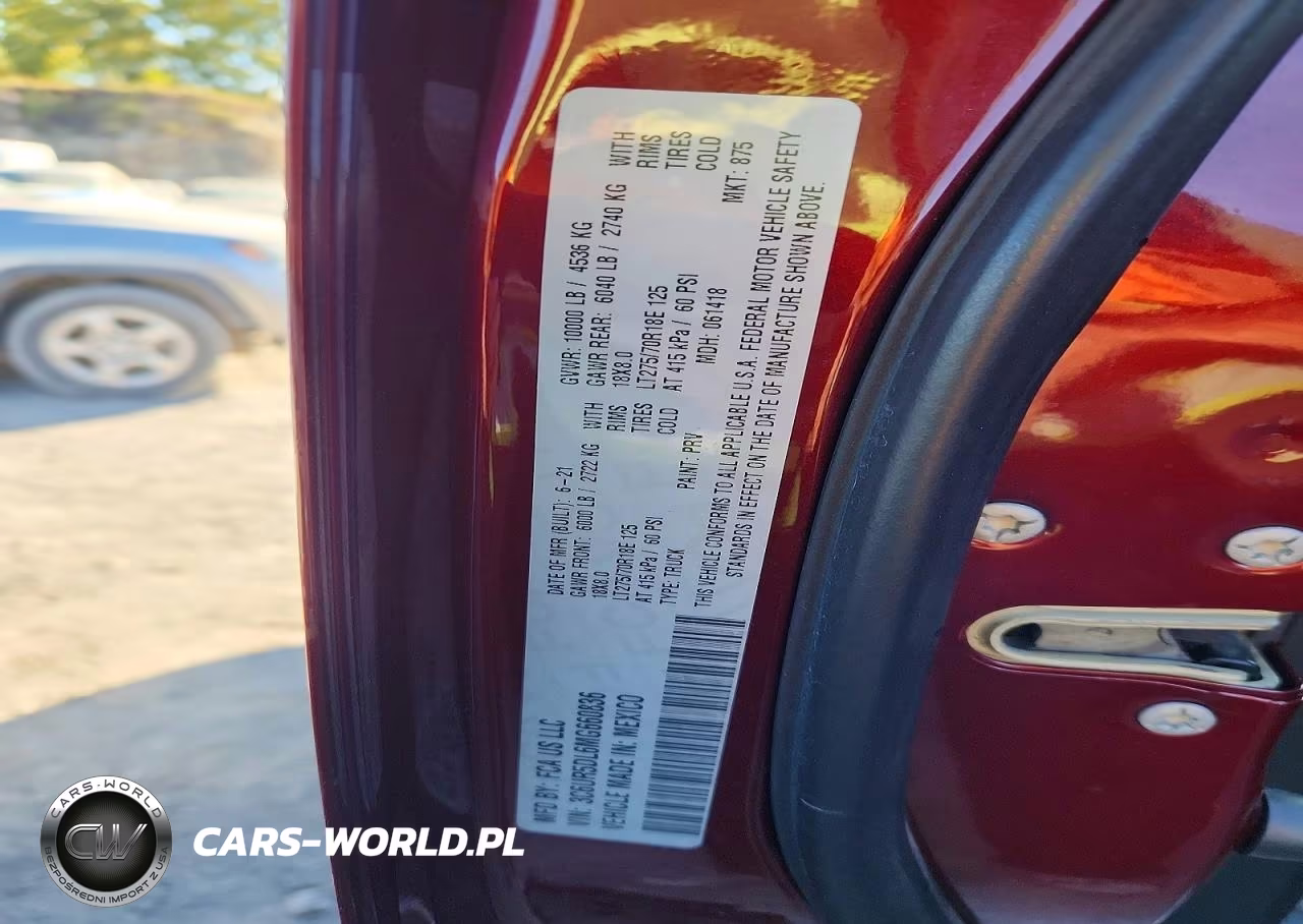 2021 Ram 2500 Big Horn VIN:3C6UR5DL6MG660836 - 12