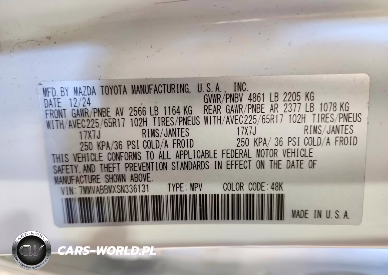 2025 Mazda Cx-50 Preferred VIN:7MMVABBMXSN336131 - 13