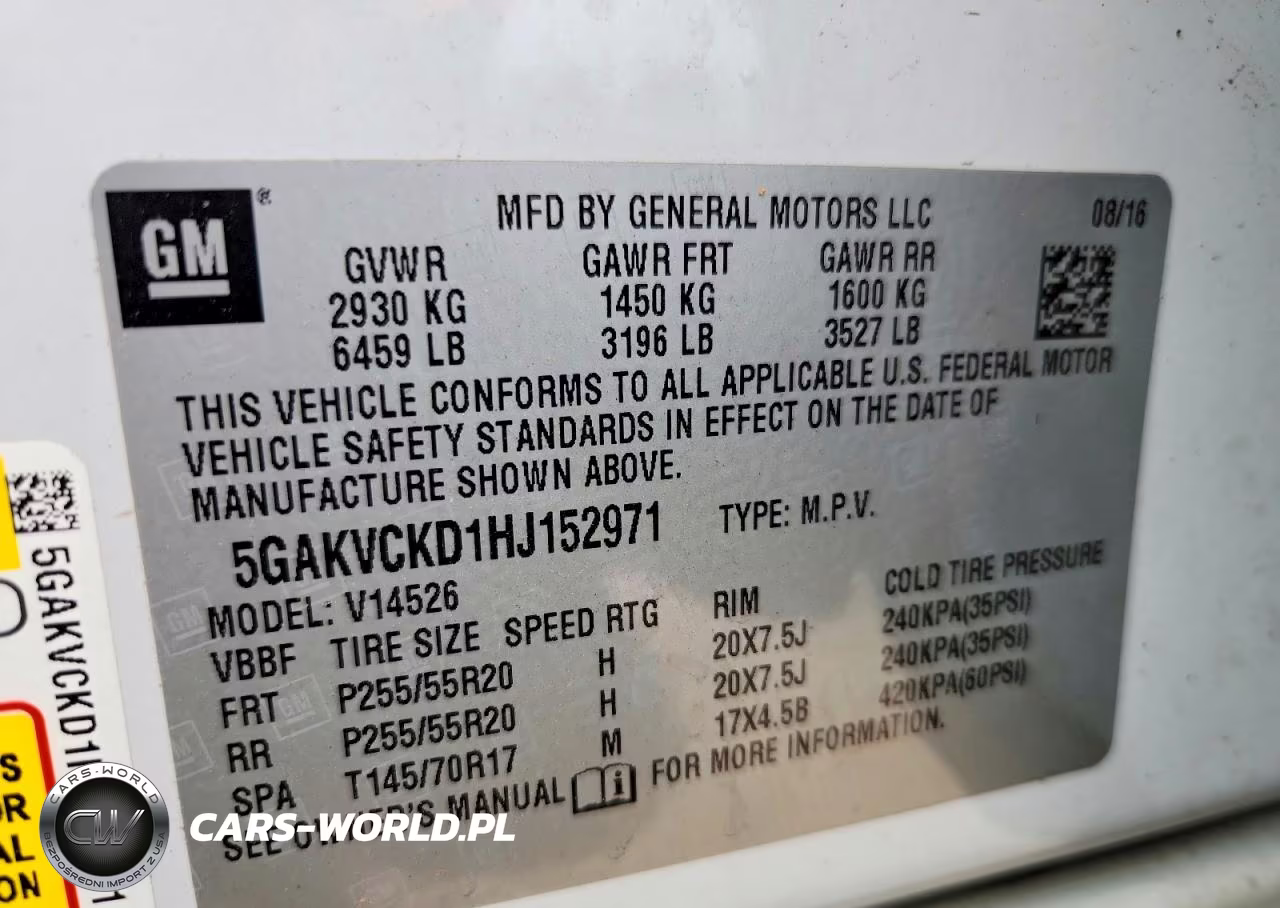 2017 Buick Enclave VIN:5GAKVCKD1HJ152971 - 13