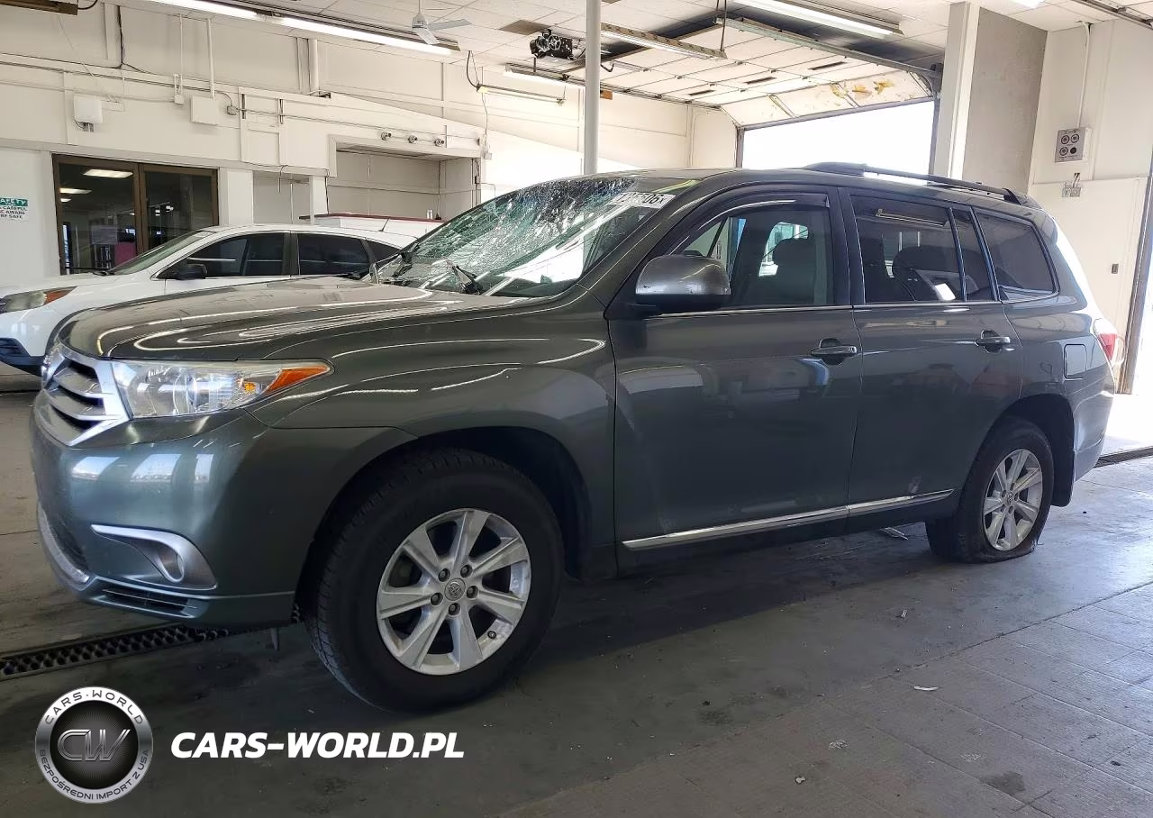 2013 Toyota Highlander Se VIN:5TDBK3EH1DS239403 - 1