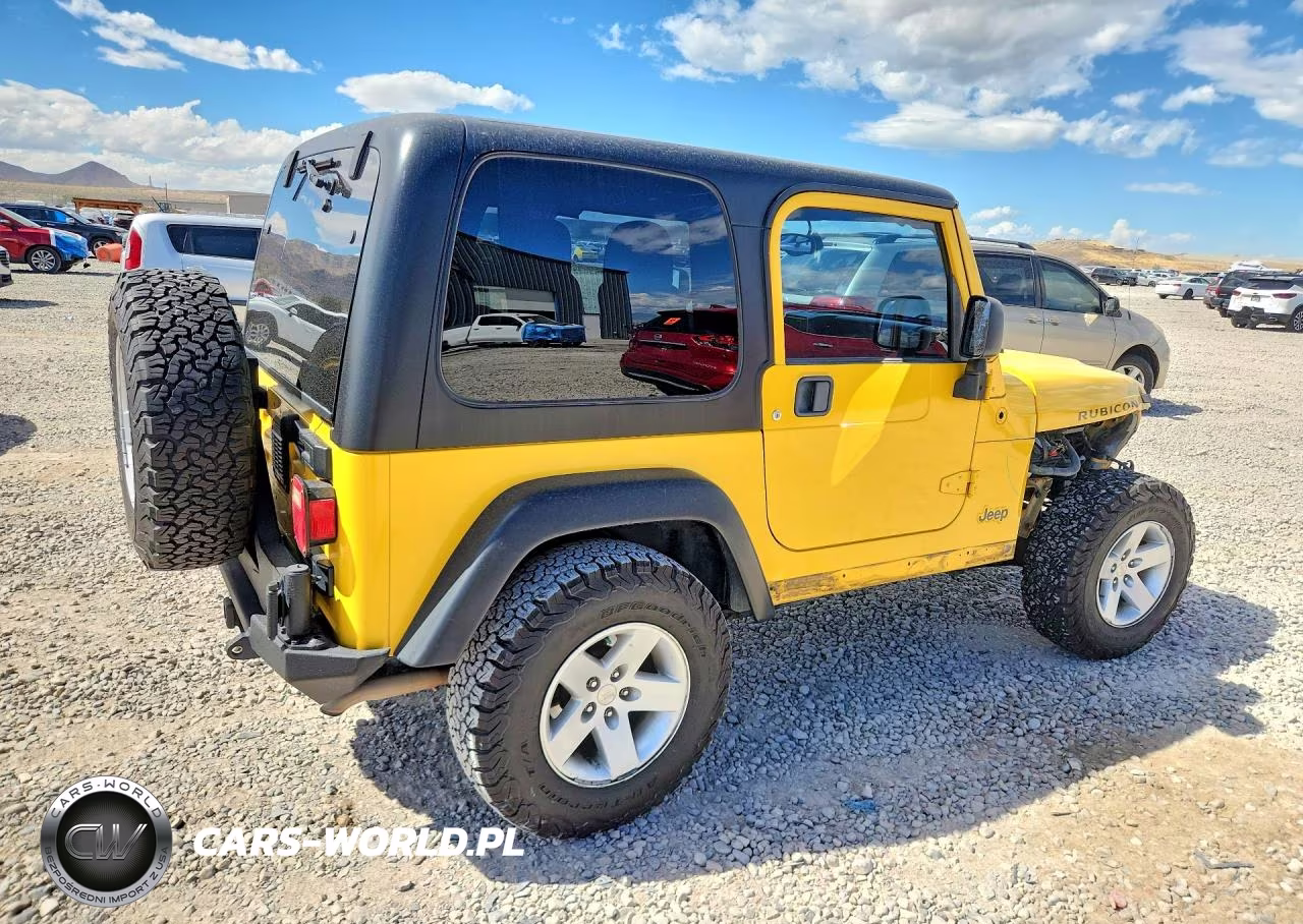 2005 Jeep Wrangler - Tj Rubicon VIN:1J4FA69S45P374909 - 3