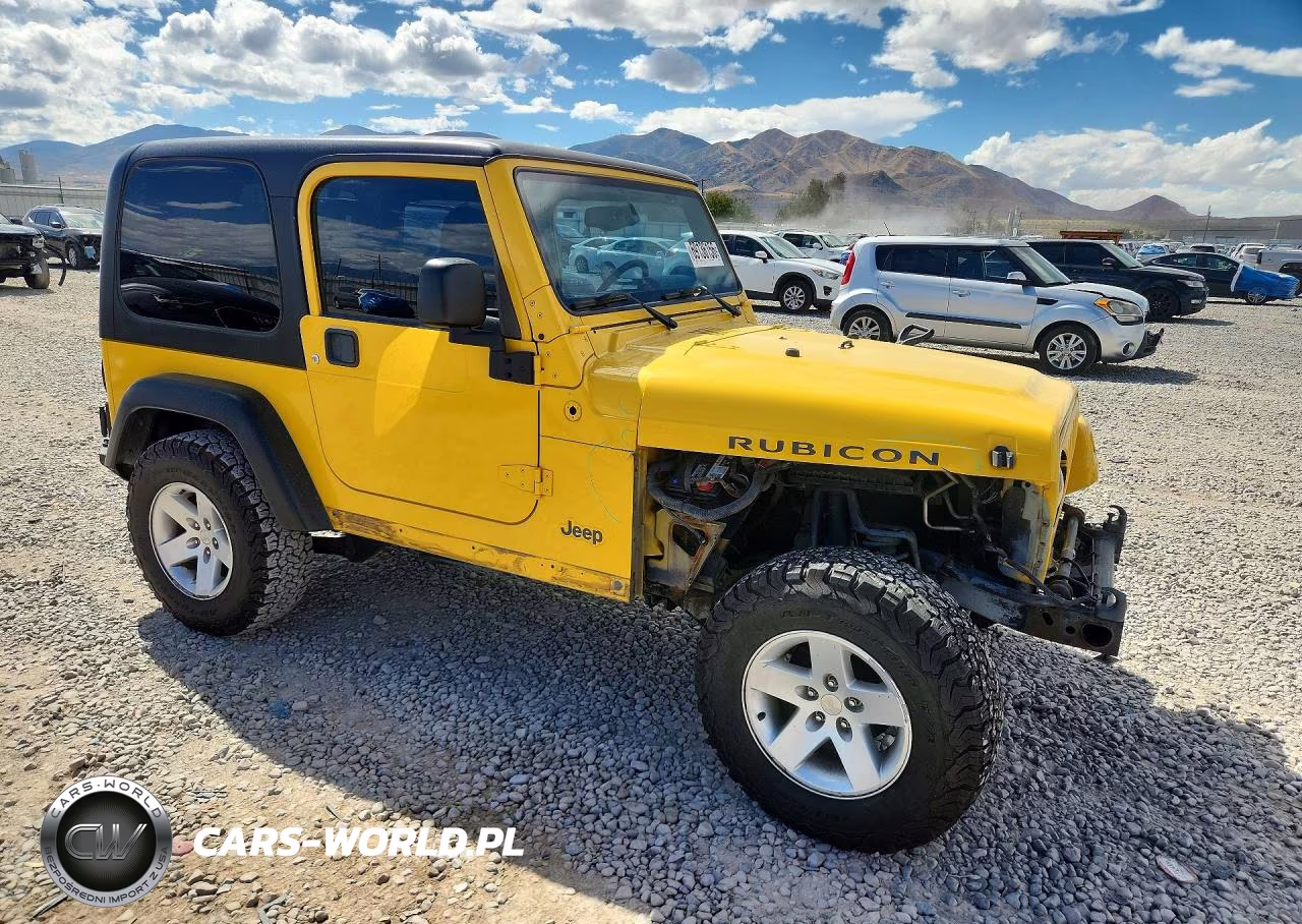 2005 Jeep Wrangler - Tj Rubicon VIN:1J4FA69S45P374909 - 4