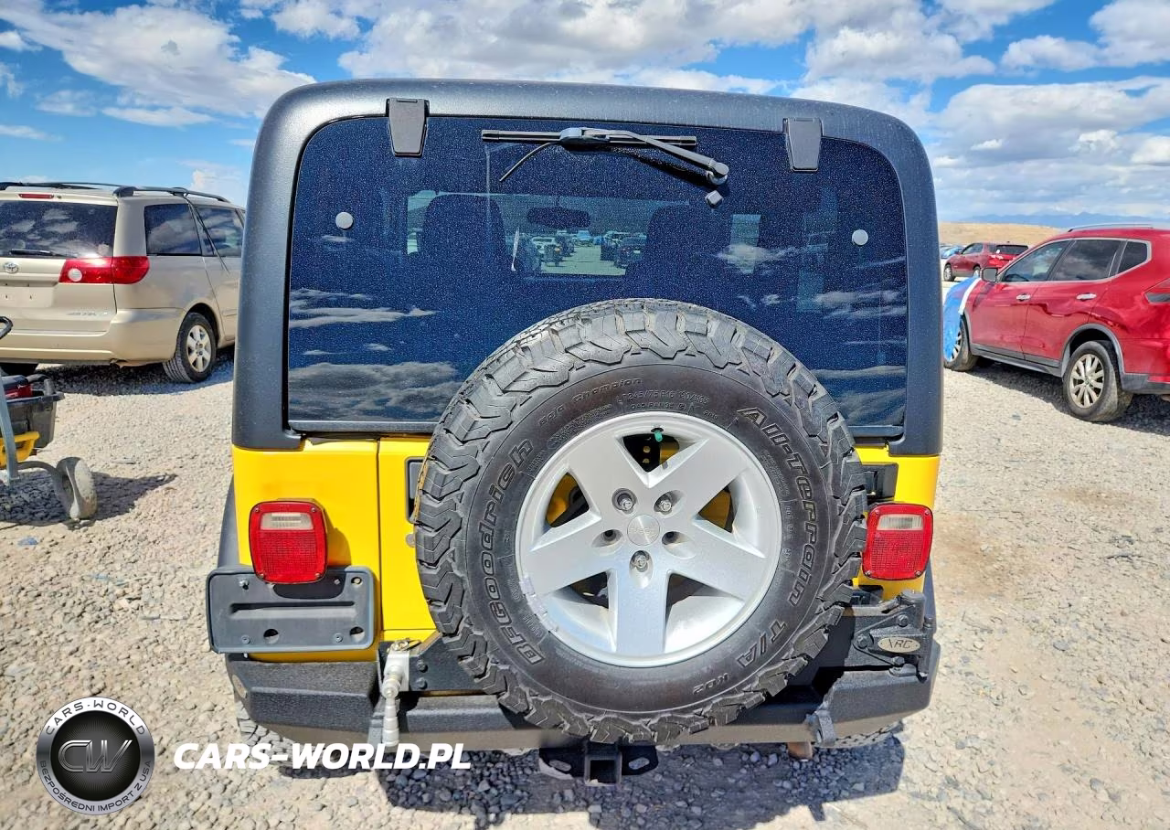 2005 Jeep Wrangler - Tj Rubicon VIN:1J4FA69S45P374909 - 6